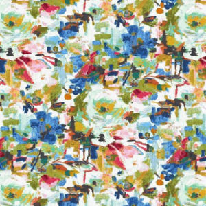 Rizzo Fresh Cut by Norbar Fabric PRISM CARNIVAL 100% COTTON TURKEY 25"V 27"H 54 - Fabric Carolina -