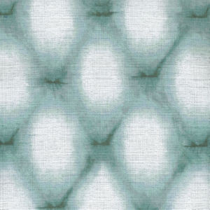Sammis Teal by Norbar Fabric 100% COTTON KOREA 13 1/2"V 13 1/2"H 54 - Fabric Carolina -