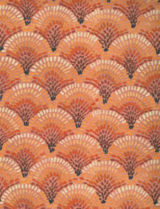 Snapper Coral 36 by Norbar Fabric PRISM BRIGHTS 65% POLYESTER/ 35% COTTON SPAIN 7 7/8"V 7 7/8"H 54 - Fabric Carolina -