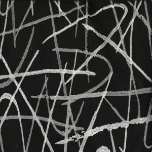 Southport Black by Norbar Fabric 31 VISC-26 POLY-26 LIN-17 RAY CHINA 15 3/4"V - 27"H 54 - Fabric Carolina -