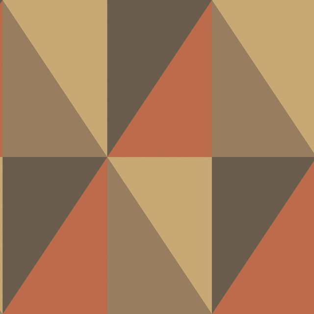Apex Grand Brick And Black by Cole & Son Wallcovering