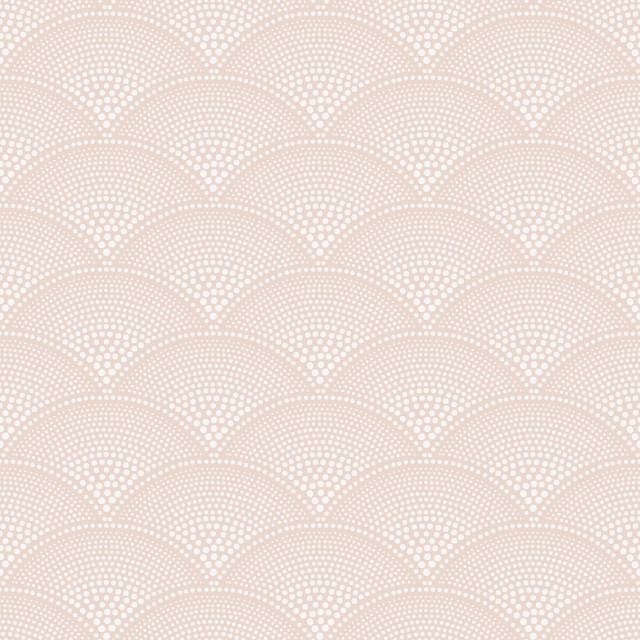 Feather Fan Plaster Pink by Cole & Son Wallcovering