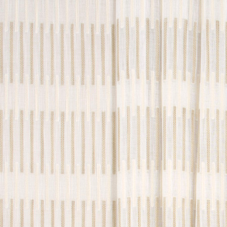 Roped Around Latte by Carole Fabric Sheer Marvel 100% Polyester TURKEY N/A </p><p>Repeat: 7 1/2" V, 7/8" H 118" - Fabric Carolina -