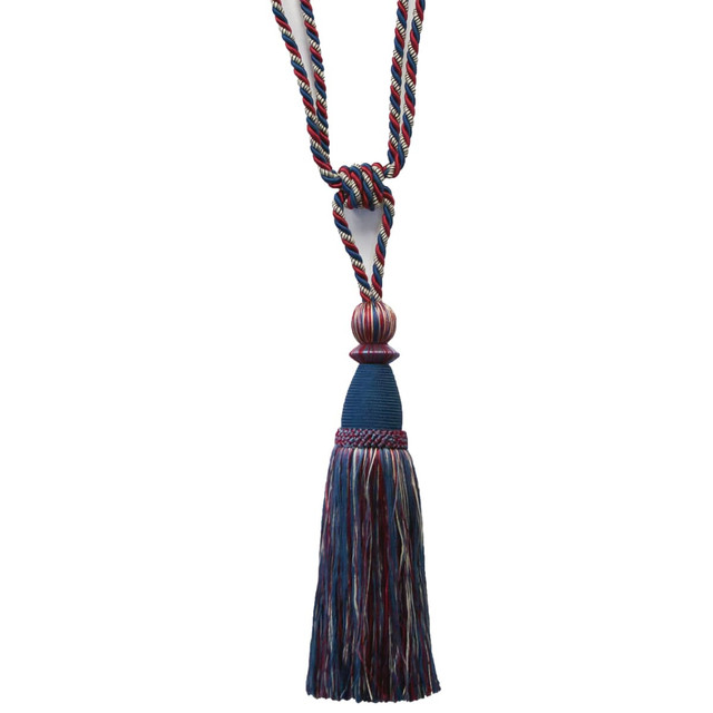Alhambra 19 Americana by Stout Trim ART OF DESIGN TRIM-2 TASSEL FRINGE 85%SVI 15%COT CHINA </p><p>Repeat: 0 12 in - Fabric Carolina -