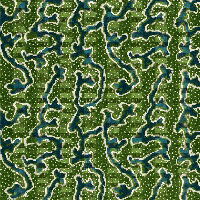 Corail Velvet Emerald 77130 by Schumacher Fabric TIMOTHY CORRIGAN See Sample BELGIUM MEDIUM DURABILITY </p><p>Repeat: Horizontal: 6 5/8" (17CM) and Vertical: 6 3/4" (17CM) 54" (137CM) - Fabric Carolina -