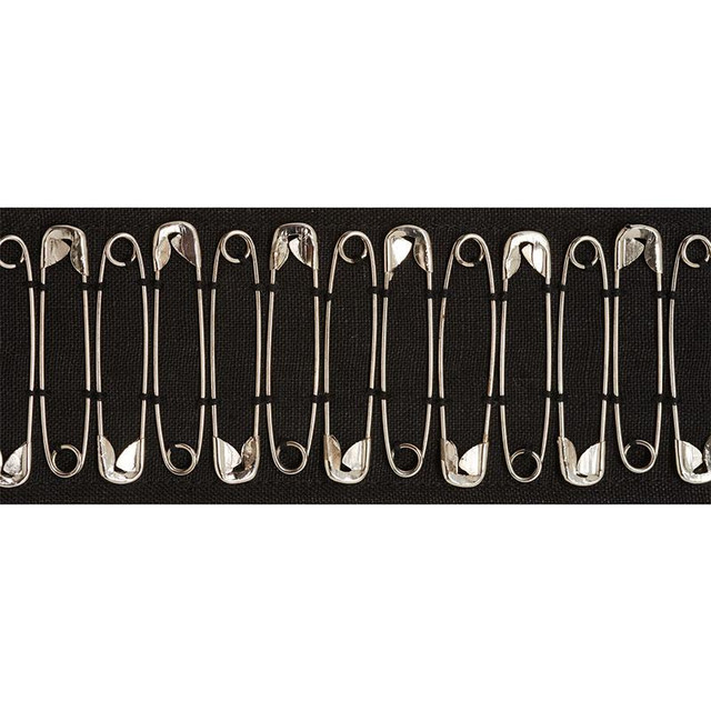 Punk Rock Mix Tape Black 77270 by Schumacher Trim Johnson Hartig - Fabric Carolina -