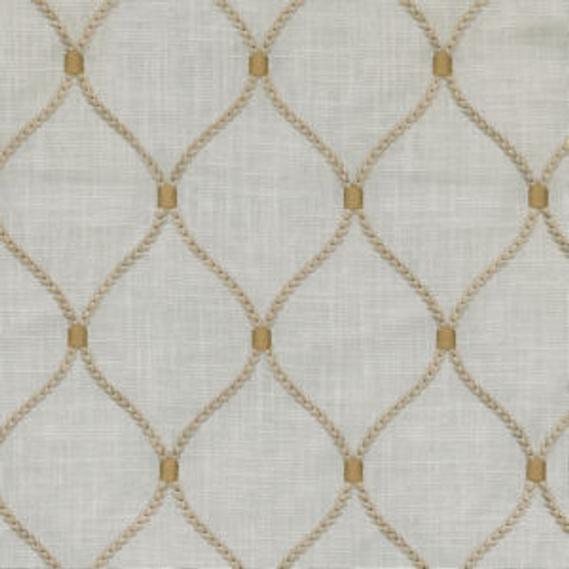 Deacon Gilded by Norbar Fabric GALLERY 50% POLYESTER / 50% COTTON INDIA 4 1/2"V - 5"H 54 - Fabric Carolina -