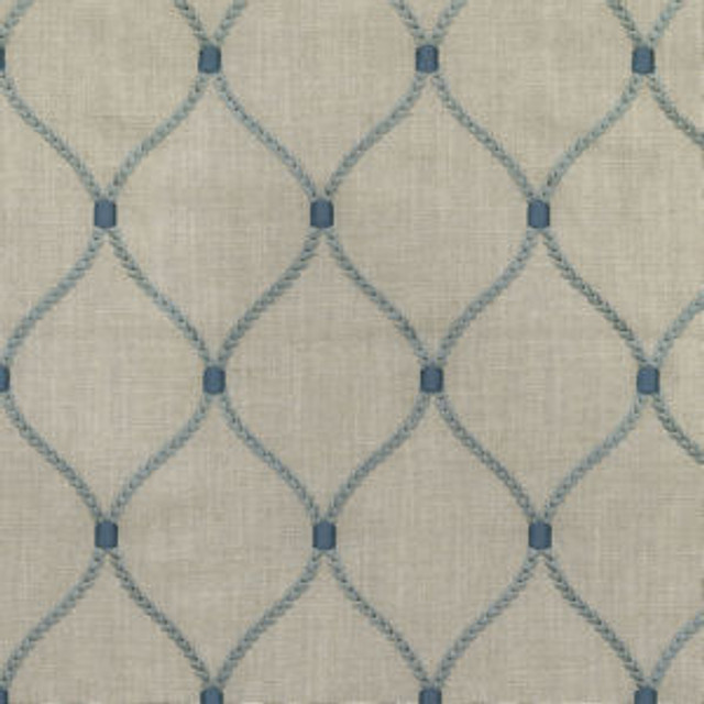 Deacon Storm by Norbar Fabric GALLERY 50% POLYESTER / 50% COTTON INDIA 4 1/2"V - 5"H 54 - Fabric Carolina -