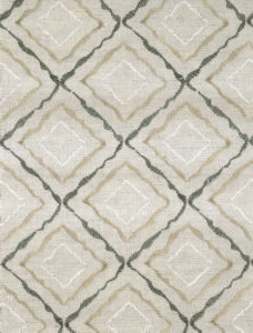 Serene Moss Antique Gold3 by Norbar Fabric GALLERY 60% COTTON 40% LINEN INDIA 8 7/8"V 4"H 52" - Fabric Carolina -