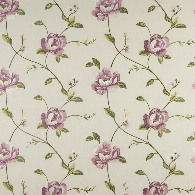 Alderley Rose by Clarke And Clarke Fabric CLARKE & CLARKE TATTON LINENS VISCOSE - 70%;LINEN - 30% India - Horizontal: 17.13 and Vertical: 12.32 52 - Fabric Carolina -