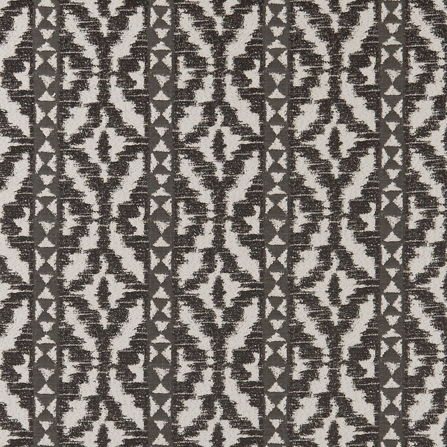 Bw1005 Black/White by Clarke And Clarke Fabric CLARKE & CLARKE BLACK + WHITE COTTON - 63%;POLYESTER - 23%;VISCOSE - 14% India MEDIUM Horizontal: 4.53 and Vertical: 5.91 55 - Fabric Carolina -