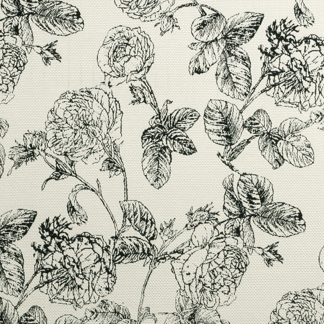 Bw1035 Black/White by Clarke And Clarke Fabric CLARKE & CLARKE BLACK + WHITE VISCOSE - 67%;COTTON - 18%;POLYESTER - 15% Italy HEAVY Horizontal: 27.56 and Vertical: 25.39 55 - Fabric Carolina -