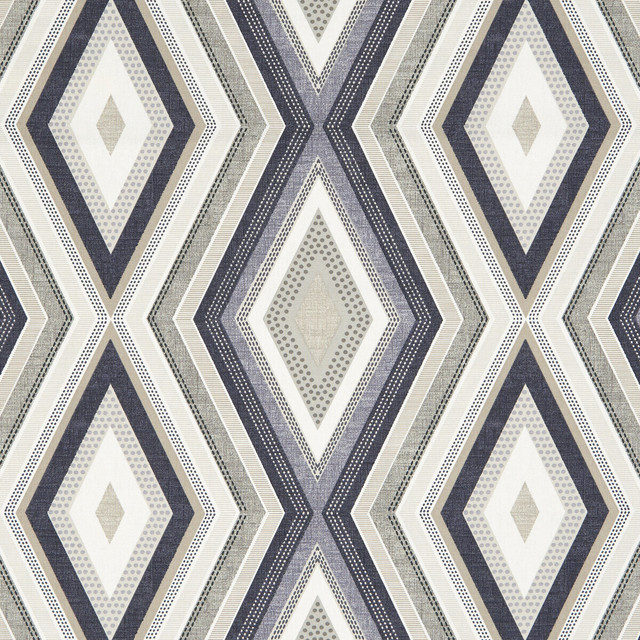 Terrazzo Natural by Clarke And Clarke Fabric CLARKE & CLARKE OCTAVIA COTTON - 100% Turkey MEDIUM Horizontal: 13.5 and Vertical: 12.6 54 - Fabric Carolina -