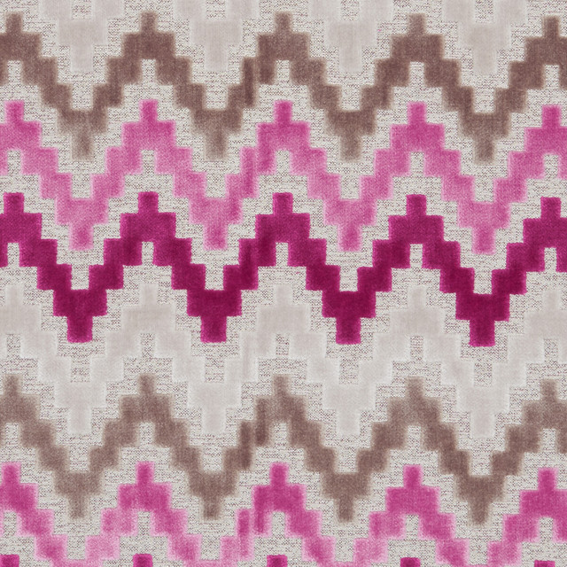 Empire Orchid by Clarke And Clarke Fabric CLARKE & CLARKE MANHATTAN VISCOSE - 52%;POLYESTER - 48% India HEAVY Horizontal: 3.35 and Vertical: 9.45 54 - Fabric Carolina -
