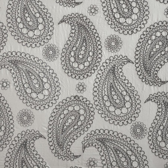 Deveaux # 301 Roan by Maxwell Fabric Telafina Season Xiv 100% SILK EMB- 100% POLYESTER INDIA V-23.2"H26" 55" EMB-52" - Fabric Carolina -