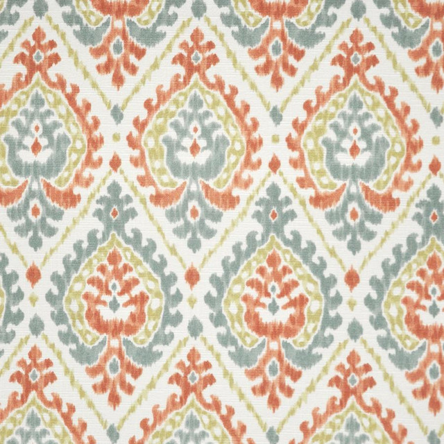 Lotus # 341 Coral by Maxwell Fabric Color Theory-Vol.V Sorbet 100% COTTON SPAIN V-13.5"H-6.75" 54" - Fabric Carolina -