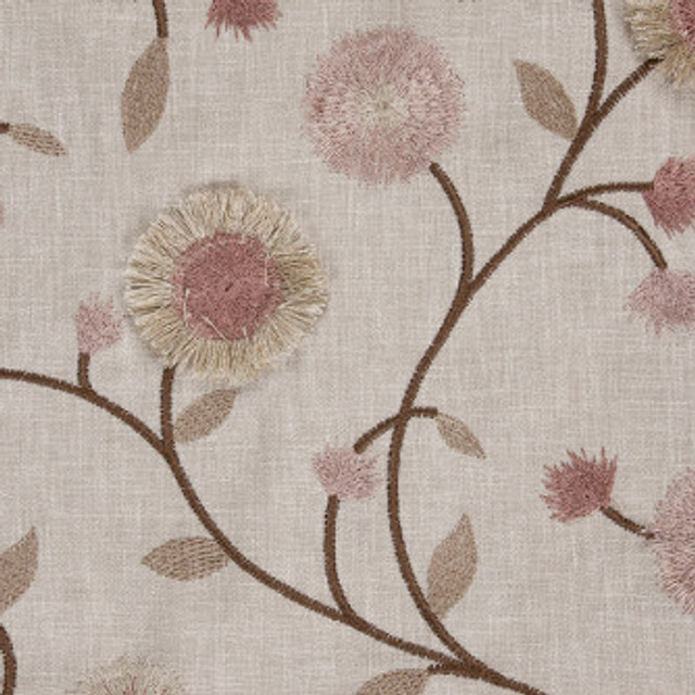 Marcella Potpourri by Mitchell Fabric #1808 52% Cotton,48% Polyester w/100% Polyester Embroidery India </p><p>Repeat: Horizontal: 10.25 and Vertical: 9 53.5 - Fabric Carolina -