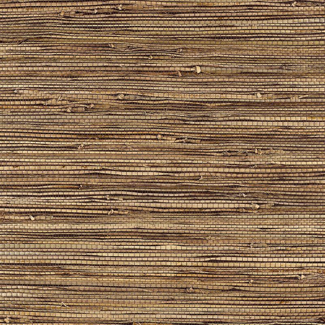 Bamba Rushcloth Ash 5002842 by Schumacher Wallpaper Quiet Beauty - Fabric Carolina -