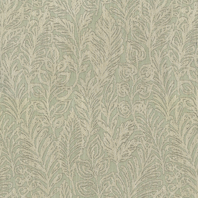 Climbing Leaves Sage 410220 by PKL Studio Fabric - 100%Polyester CHINA 15000 Horizontal: 14.5 and Vertical: 19.25 57 - Fabric Carolina -