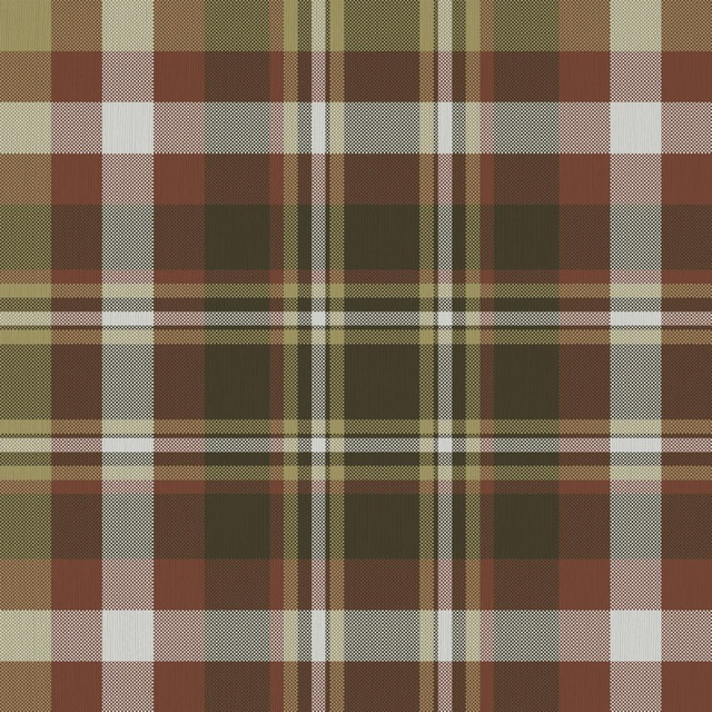 Ipswich Plaid Chestnut by RM CoCo Fabric