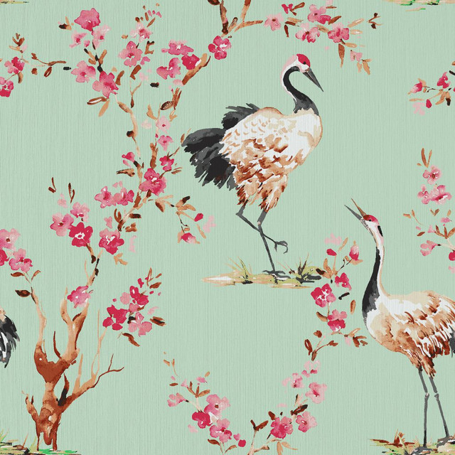 Manchurian Celadon by RM CoCo Fabric