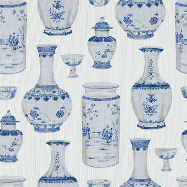 Ming Dynasty Porcelain by RM CoCo Fabric