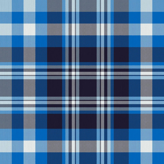 Ipswich Plaid Sapphire by RM CoCo Fabric