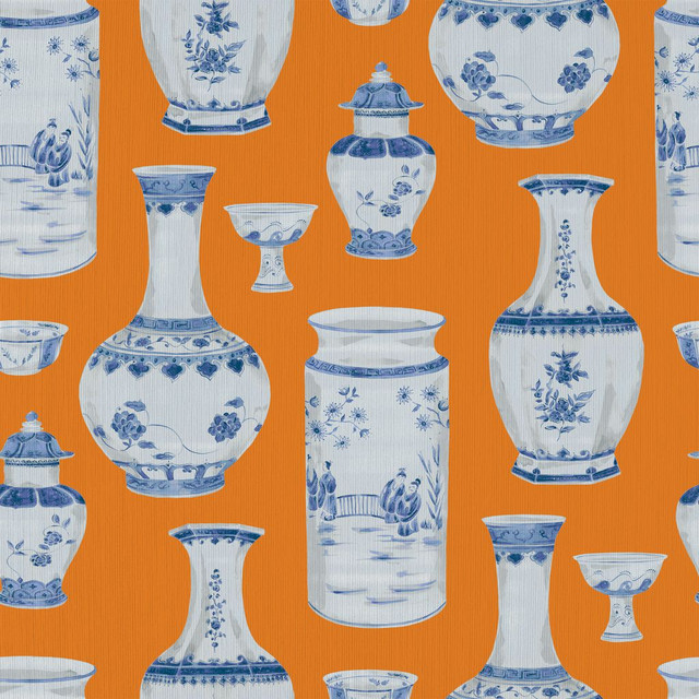 Ming Dynasty Mandarin by RM CoCo Fabric