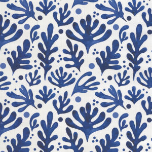 Marisol Indigo by Norbar Fabric HEAT WAVE 100% ACRYLIC ITALY 14"V 14"H 63 - Fabric Carolina -