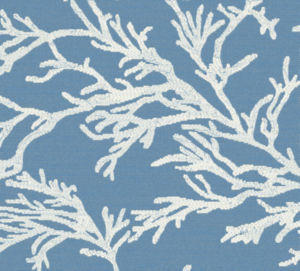 Riviera Sky 161 by Norbar Fabric HEAT WAVE 100% SOLUTION DYED ACRYLIC GERMANY 24 1/2"V 26"H 53 - Fabric Carolina -