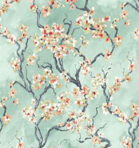 Sapora Spa 592 by Norbar Fabric PRISM BLUES 100% POLYESTER INDIA 25 1/4"V 27 3/8"H 56 - Fabric Carolina -