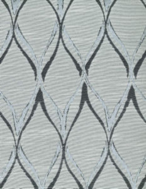 Corolla Light Blue by Norbar Fabric SPLENDOR 83% POLYESTER 17% VISCOSE CHINA 6 3/4"V 2 1/2"H 55 - Fabric Carolina -