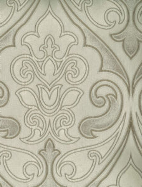 Quota Praline by Norbar Fabric SPLENDOR 100% POLYESTER INDIA 18 3/8"V 9 1/4"H 57 - Fabric Carolina -