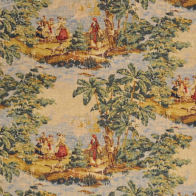 Colonial Rainbow by Magnolia Fabric - 55% Lin, 45% Vis Korea 9000 Horizontal: 54 and Vertical: 24 53 - Fabric Carolina -