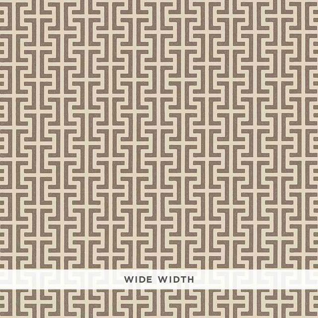 Temple Berber Brown 5008056 by Schumacher Wallpaper Veere Grenney 4.5" - Fabric Carolina - Temple Berber Brown 5008056 by Schumacher Wallpaper Veere Grenney 4.5" - Fabric Carolina -