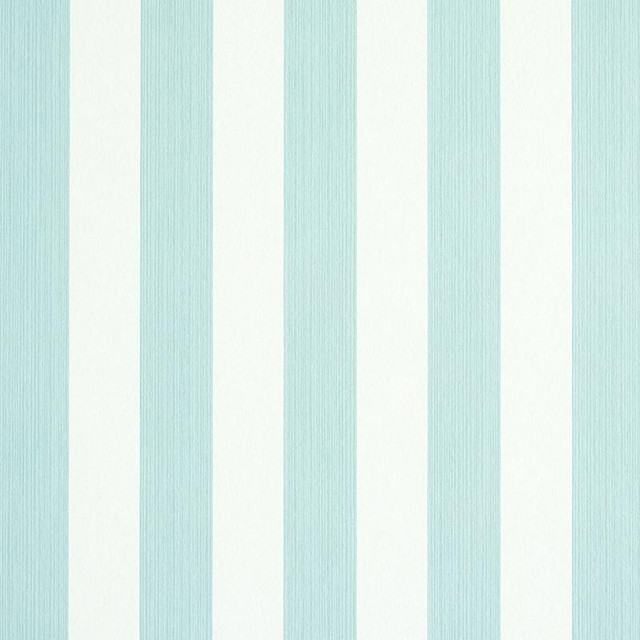 Edwin Stripe Medium Mineral 5011882 by Schumacher Wallpaper Stripe Wallcovering Collection 2.44" - Fabric Carolina -