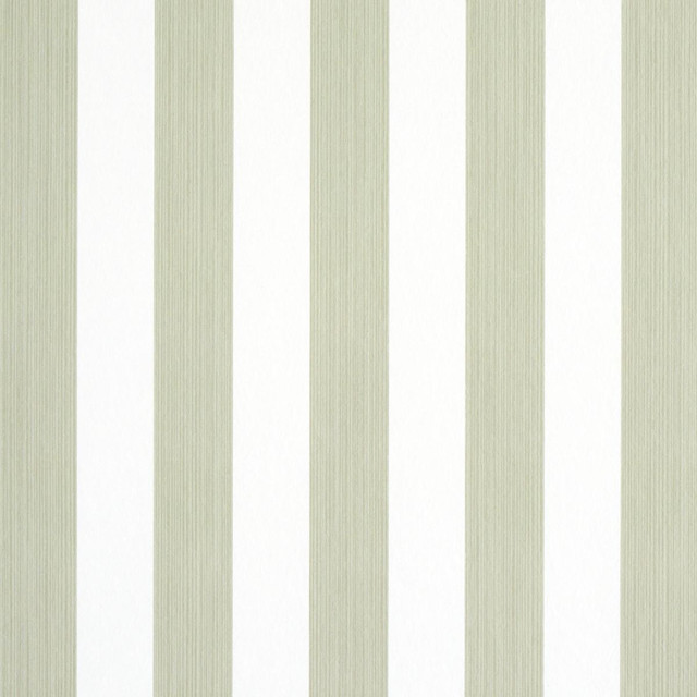 Edwin Stripe Medium Linen 5011898 by Schumacher Wallpaper Stripe Wallcovering Collection 2.44" - Fabric Carolina -