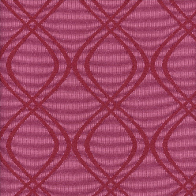 Prato Fuchsia by Heritage Fabric - 83% Polyester/12% Cotton/5% Rayon USA or Imported Horizontal: 17" and Vertical: 51.75" - Fabric Carolina -