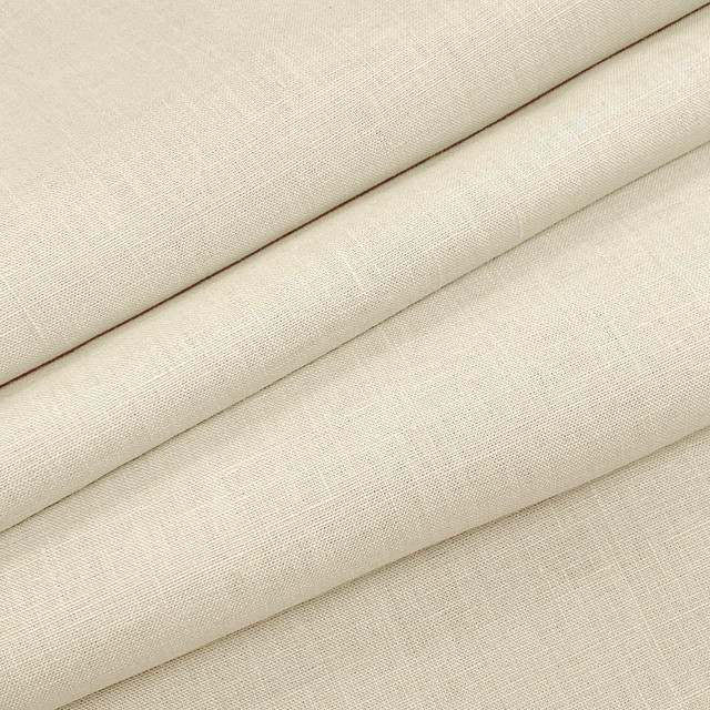 Emma Linen Snow by Magnolia Fabric - 100 % Linen India 20000 Horizontal: 0 and Vertical: 0 54" - Fabric Carolina -