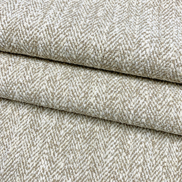 Herring Oat by Magnolia Fabric - 100% Poly China 50,000+ Horizontal: 0.5 and Vertical: 0 54" - Fabric Carolina -