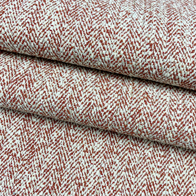 Herring Paprika by Magnolia Fabric - 100% Poly China 50,000+ Horizontal: 0.5 and Vertical: 0 54" - Fabric Carolina -