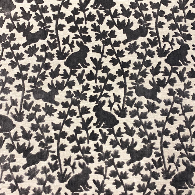 Thumper Charcoal by Magnolia Fabric - 57 Vis, 31 Poly, 12 Cot India 100000 Horizontal: 13.5 and Vertical: 15.75 54 - Fabric Carolina -