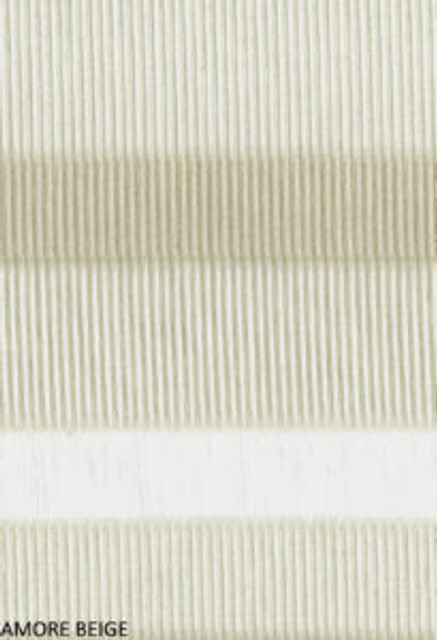 Amore Beige 6405 by Norbar Fabric SHEER PASSION 100% POLYESTER TURKEY 118 - Fabric Carolina -