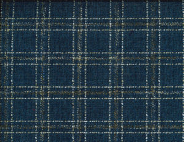 Glade Navy by Norbar Fabric 100% POLYESTER INDIA 51,000 WYZENBEEK 2 1/2"V 2"H 54" - Fabric Carolina -