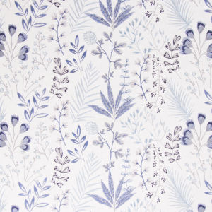 Hazard Blue Jay by Norbar Fabric PANDORA 58% COTTON 42% POLYESTER INDIA 12 3/4"V 26"H 51 - Fabric Carolina -