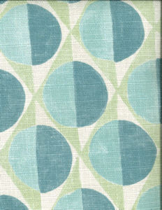 Montage Seafoam 203 by Norbar Fabric MONTAGE 100% POLYESTER SPAIN 13 1/2"V 27 1/6"H 54" - Fabric Carolina -