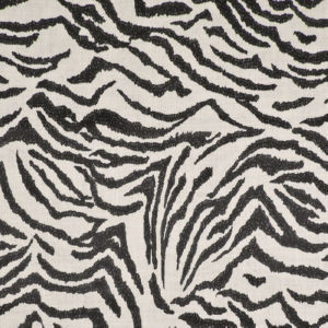 Radiant Black by Norbar Fabric PANDORA 83% POLYESTER 12% RAYON CHINA 15 1/4"V 27"H 54 - Fabric Carolina -