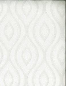 Wycliffe Chalk by Norbar Fabric SENSATION 64% POLYESTER 36% COTTON INDIA 6 1/6"V - 4 1/2"H 54" - Fabric Carolina -