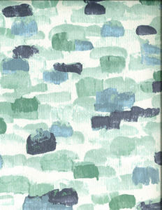 Zen Seafoam 100 by Norbar Fabric MONTAGE 100% POLYESTER SPAIN 16 1/2"V 18"H 54" - Fabric Carolina -