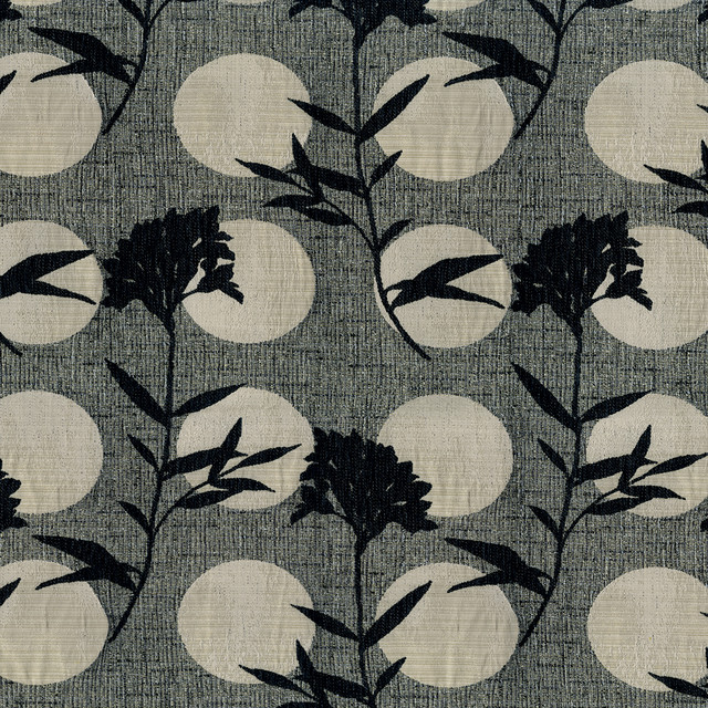 Crescent 92 Panda by ABBEYSHEA Fabric 69% Polyester
31% Cotton CN 25,000 Double Rubs (Wyzenbeek) </p><p>Repeat: Horizontal: 11 in. (28 cm) up the roll and Vertical: 14.3 in. (36 cm) across the roll 57 in. (145 cm) - Fabric Carolina -